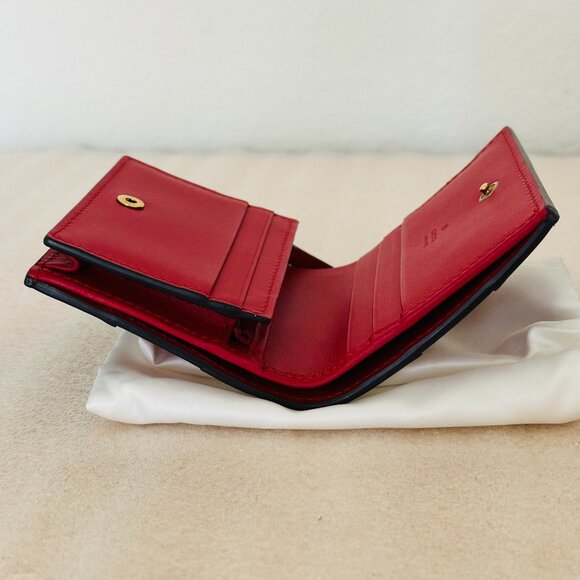 💯 Authentic Discontinued 🐝 GUCCI 🐝 Calfskin Queen Margaret Card Case Wallet - Picture 11 of 14